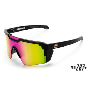 TY Heat Wave Sunglasses Unisex Future Tech Z87+ Black Frame Polarized