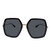 Gucci Women's "Metal" Sunglasses - GG0106S