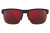 Bex Men's & Women's "Free Byrd" Black Tortoise & Red Sunglasses - S26BTBR