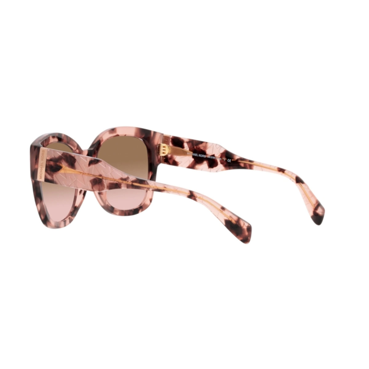 Michael Kors Baja MK2164 Tortoise Shell Gradient Sunglasses Oversized 140mm Michael Kors MK2164 BAJA Square Sunglasses For Women main image 4