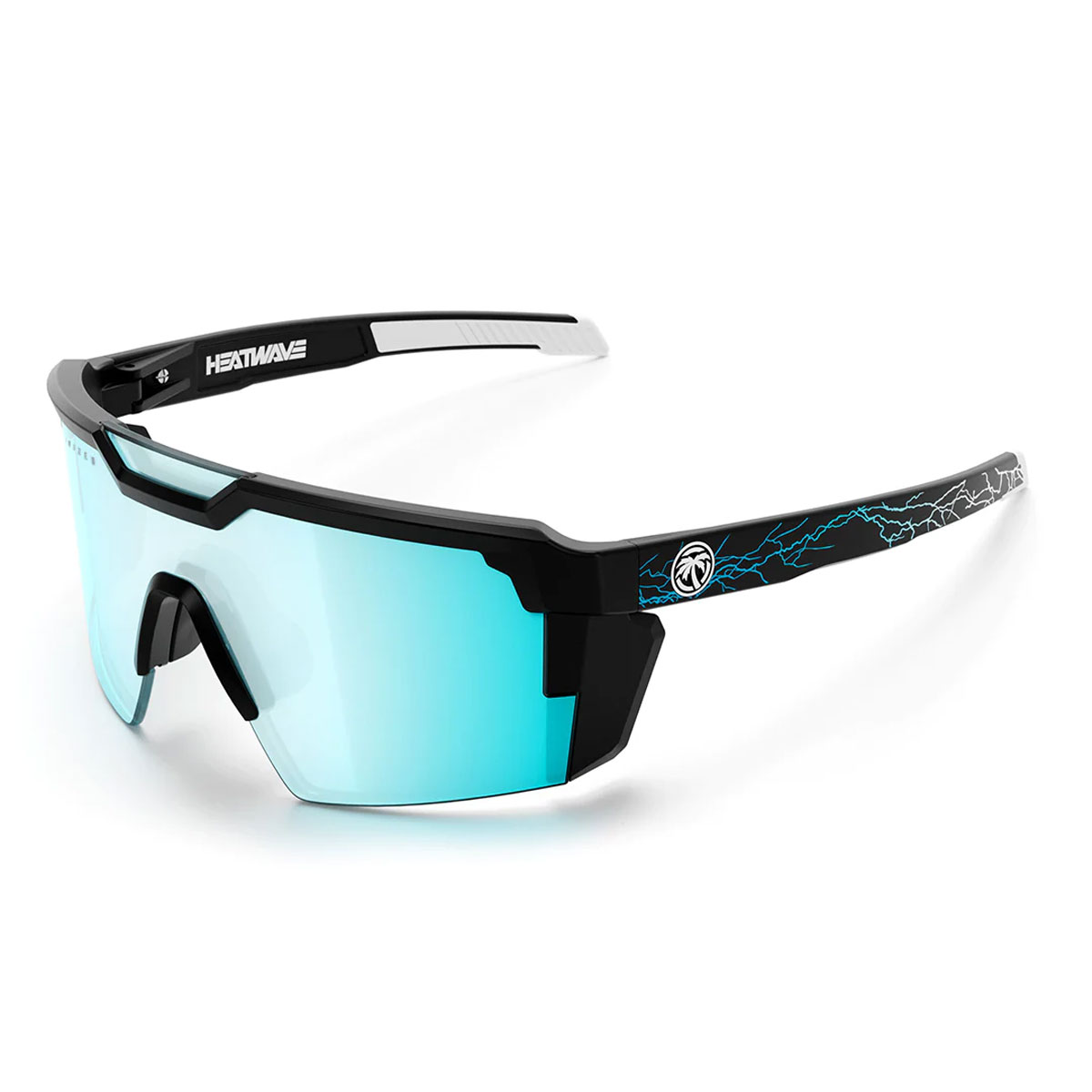Heat Wave Sunglasses Unisex Future Tech Z87+ Black Frame Polarized