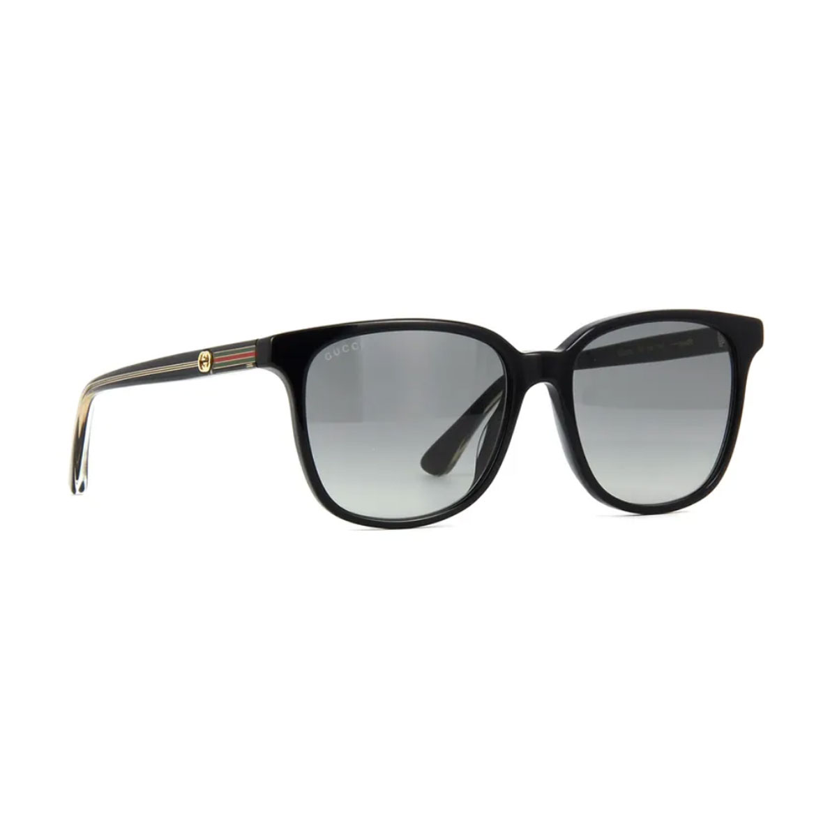 Gucci GG0376SN 001 Square Sunglasses - Black / Grey Gucci GG1676S XL (60 - 14) with Grey lenses and Silver frame  main image 4