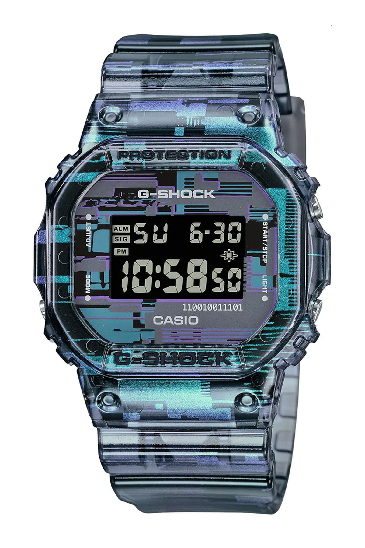 G-Shock Men's Digital Black Skeleton Watch - DW5600NN-1