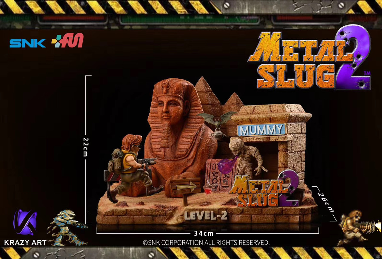 metal slug statue