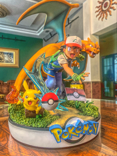 life size pokemon statue