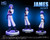 【IN-STOCK】MG Studio 1:8 Team Rocket & Pokemon White set