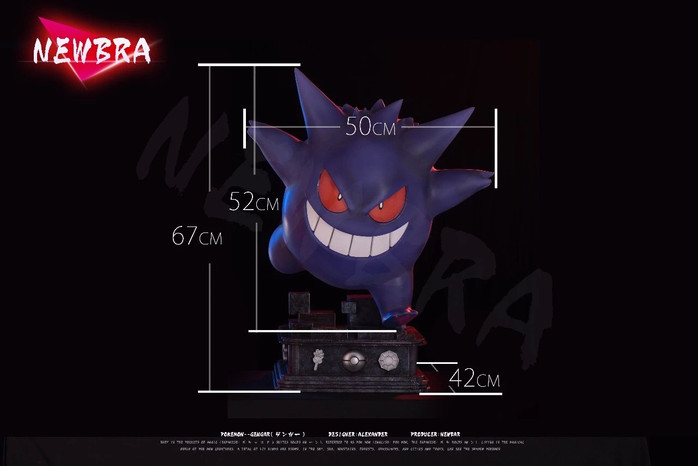 【IN-STOCK】 NewBra studio 1:3 Pokemon Gengar 