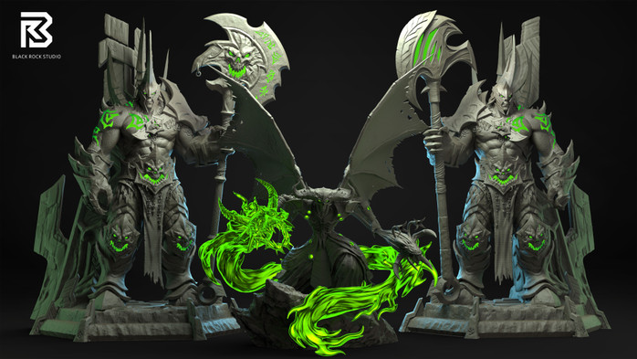 【PRE-ORDER】BR studio WOW Warlock&Zakun