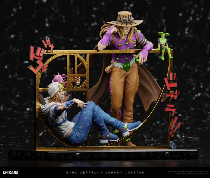 【PRE-ORDER】CHIKARA STUDIO Gyro Zeppeli & Johnny Joestar