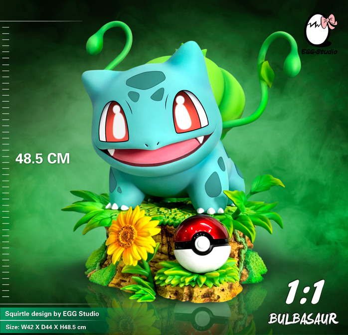 【IN-STOCK】EGG Studio Pokemon 1:1 Bulbasaur