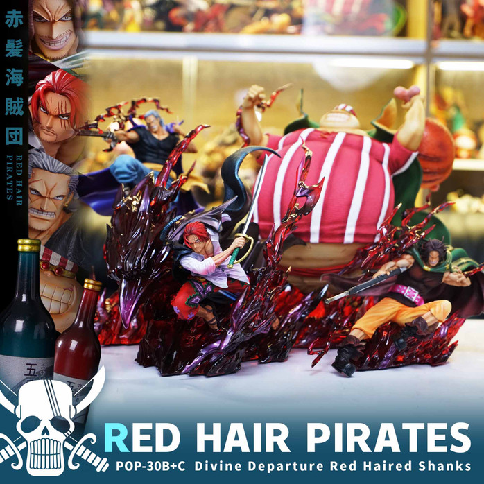 【IN-STOCK】Jacksdo Studio Red Hair Pirates 