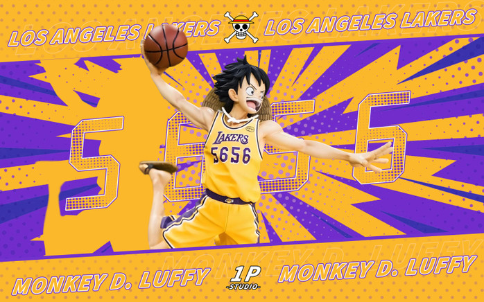 【PRE-ORDER】1P Studio 1:6/1:4 LOS ANGELES LAKERS Luffy 