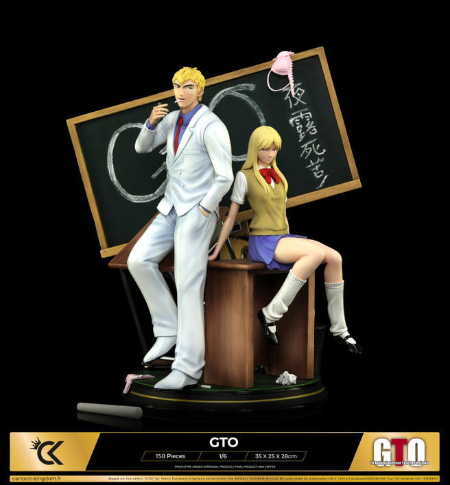 【PRE-ORDER】Cartoon Kingdom Studio 1:6 GTO Eikichi Onizuka & Kanzaki Urumi
