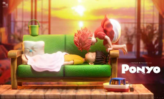【PRE-ORDER】WuYu Studio 1:6 Ponyo & Sosuke