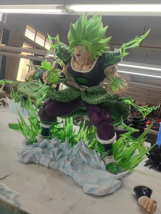 【IN-STOCK】DiTaiShe Studio Broly with LED 1:6 EX Transparent