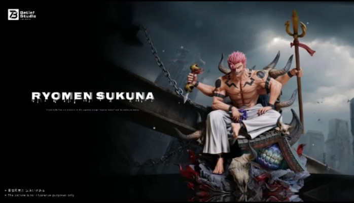 【PRE-ORDER】Belief Studio 1:6 The Cursed King: Four-Armed Sukuna