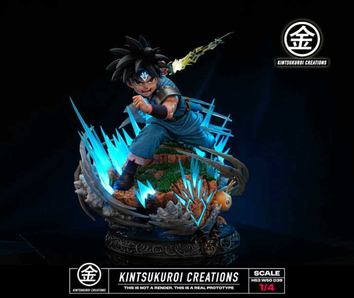 【PRE-ORDER】Kintsukuroi Creations 1:6/1:4 Dragon Quest Adventure of Dai with LED