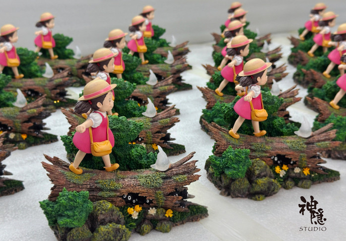 【IN-STOCK】ShenYin Studio Kusakabe Mei on wood with LED
