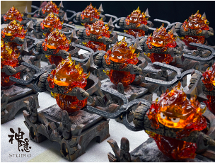 【IN-STOCK】ShenYin Studio Contract Magic Canon Calcifer with LED Bracket Version