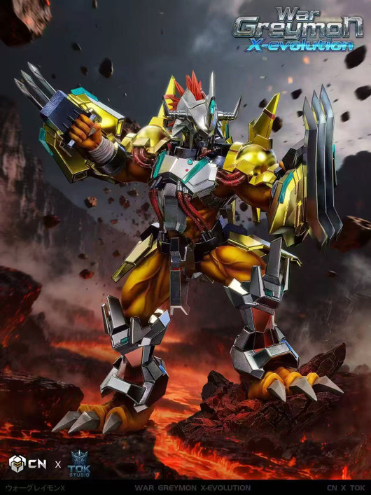 【PRE-ORDER】TOK Studio WarGreymon X-evolution