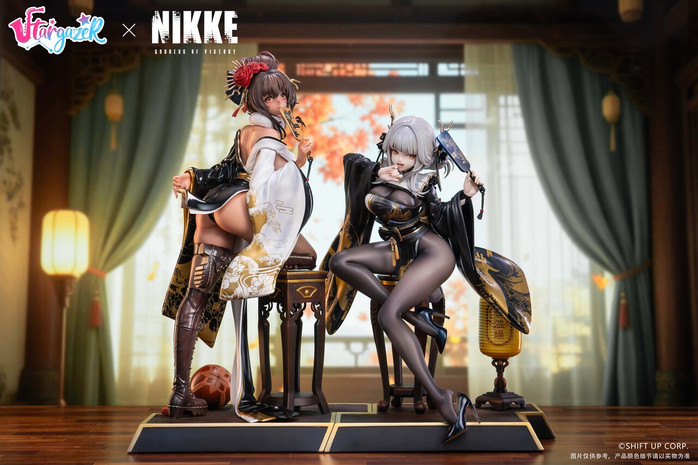 【PRE-ORDER】Stargazer Studio 1:4 NIKKE Blanc & Noah PVC