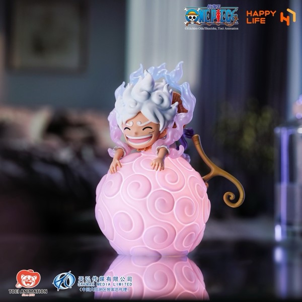【IN-STOCK】Happy Life Nika Luffy Voice-Activated Night Lamp Licensed