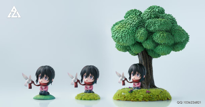 【PRE-ORDER】AZ Studio Q ver Mikasa Ackerman