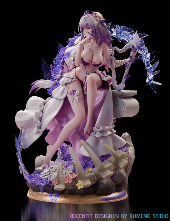 【IN-STOCK】RuMeng Studio 1:6 Wedding Dress Castorice