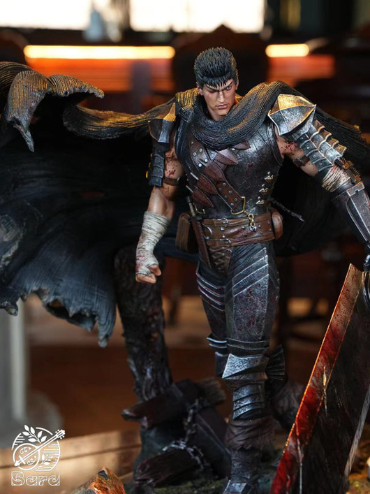 【IN-STOCK】Bard studio Reunion Guts & Casca Armor no striped version with DLC