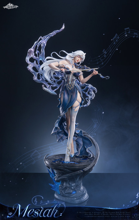 【IN-STOCK】PiJi Studio & AmerFort 1:4 Stellawheel Messiah with LED Licensed Bright ver(white hair)