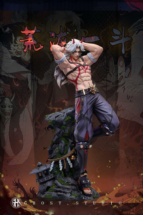 【IN-STOCK】Ghost Studio 1/6 Arataki Itto A ver realistic head
