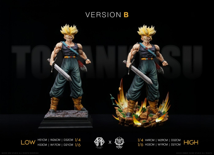 【IN-STOCK】Ember Ruins & Space Realm Studio 1:4 Dragon Ball Z Torankusu EX B version with LED