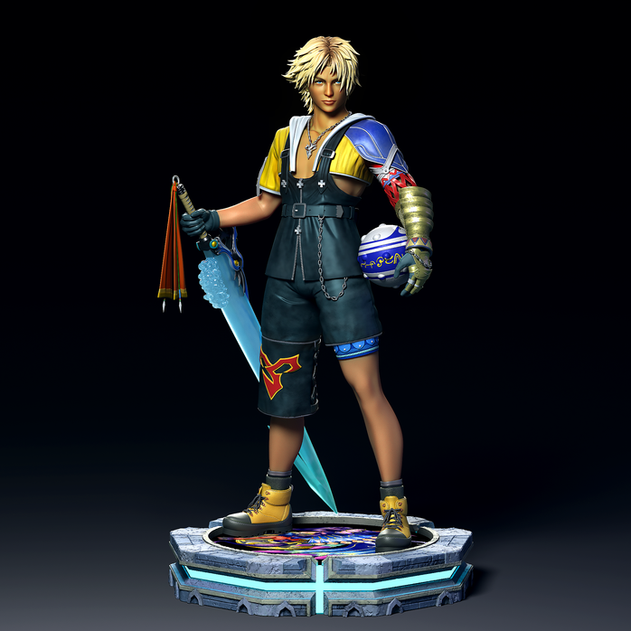 【PRE-ORDER】Solar Studio Tidus & Bahamut Final Fantasy 10