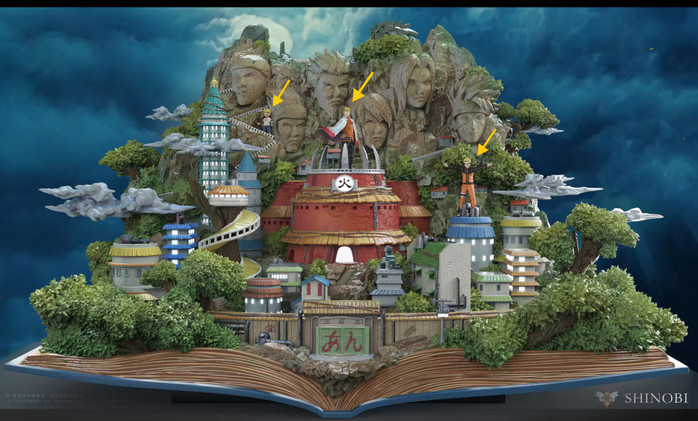 【IN-STOCK】WASP Studio Hidden leaf village with LED A version