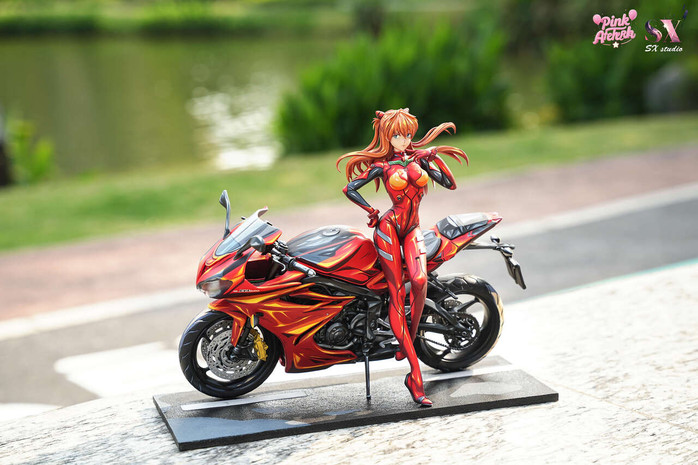 【PRE-ORDER】Aetheria Studio × SX Studio 1:6 Motorcycle Girl Asuka with LED