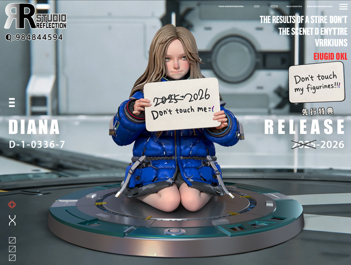 【PRE-ORDER】Reflection Studio 1:4 PRAGMATA Diana