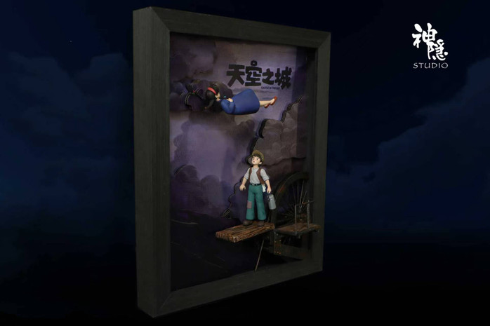 【PRE-ORDER】ShenYin Studio Castle In Sky hanging picture