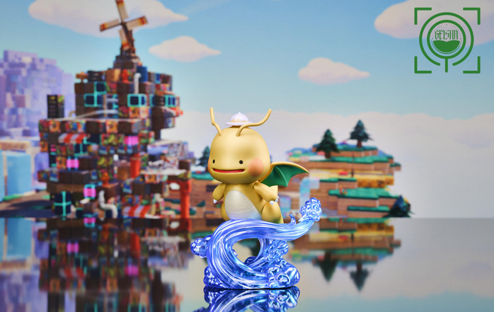 【PRE-ORDER】GEISHA Studio Pokemon Pokopia Ditto Dragonite form