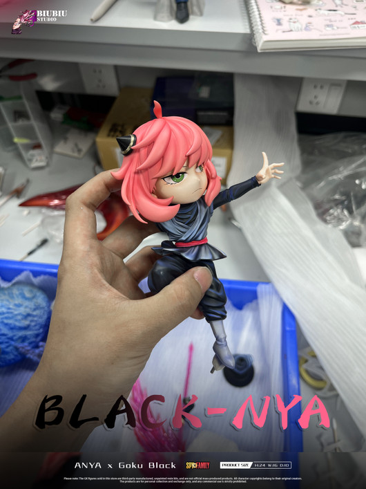 【PRE-ORDER】Biubiu Studio 1:6 Anya cos Super Saiyan Rosé with LED