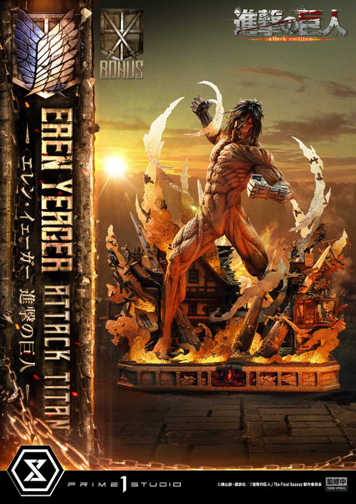 【PRE-ORDER】Prime 1 Studio Eren Jeager with LED