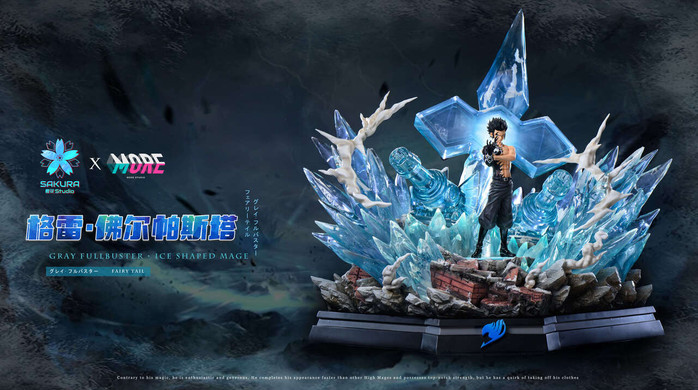 【PRE-ORDER】Sakura Studio × More Studio 1:6 Gray Fullbuster with LED