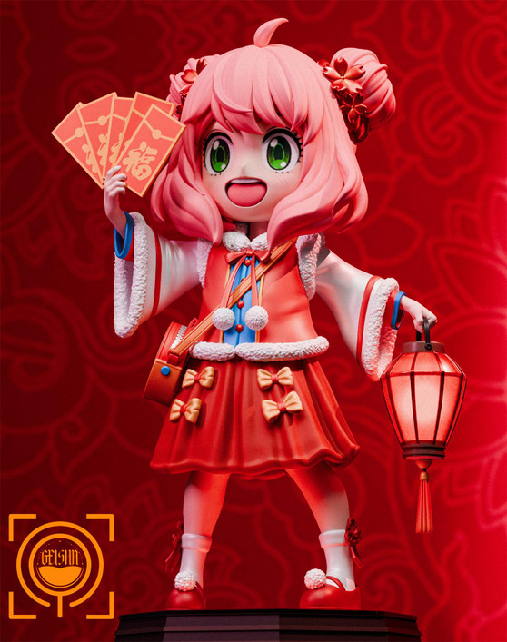 【IN-STOCK】GEISHA Studio 1:6 New Year Blessing Anya with LED