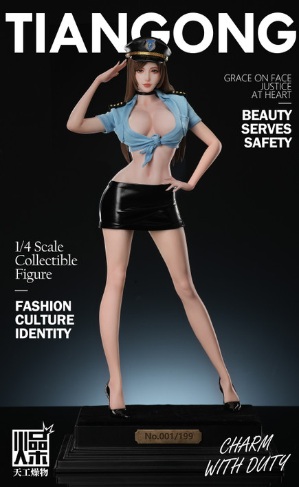 【PRE-ORDER】TGZW Studio 1:4 Policewoman 2.0