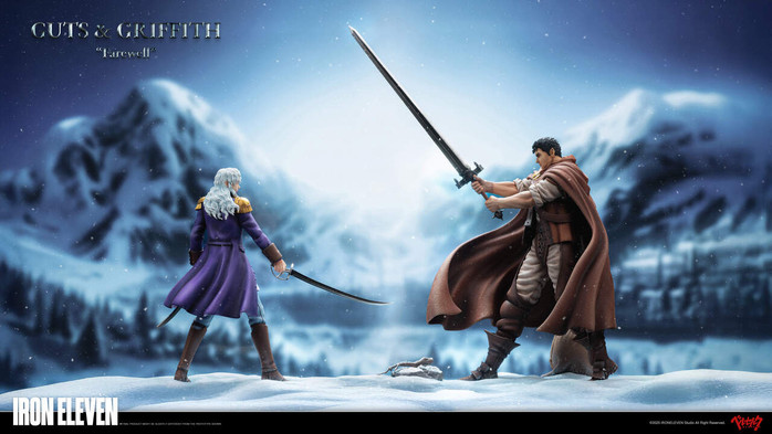 【IN-STOCK】IRON ELEVEN Studio 1:6 Guts & Griffith