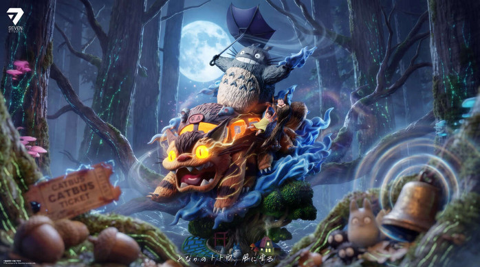 【PRE-ORDER】Seven Studio Totoro Ride the wind with LED