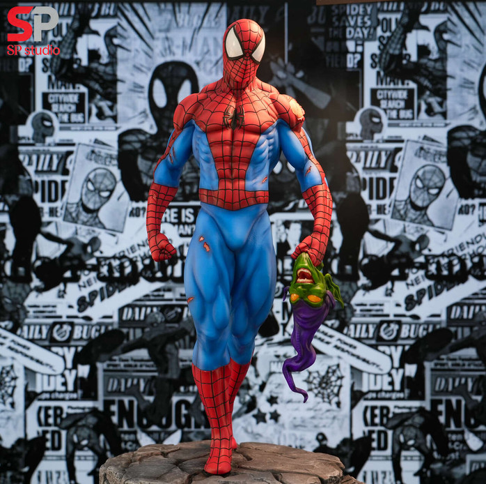 【PRE-ORDER】SP Studio 1:4 Spider Man