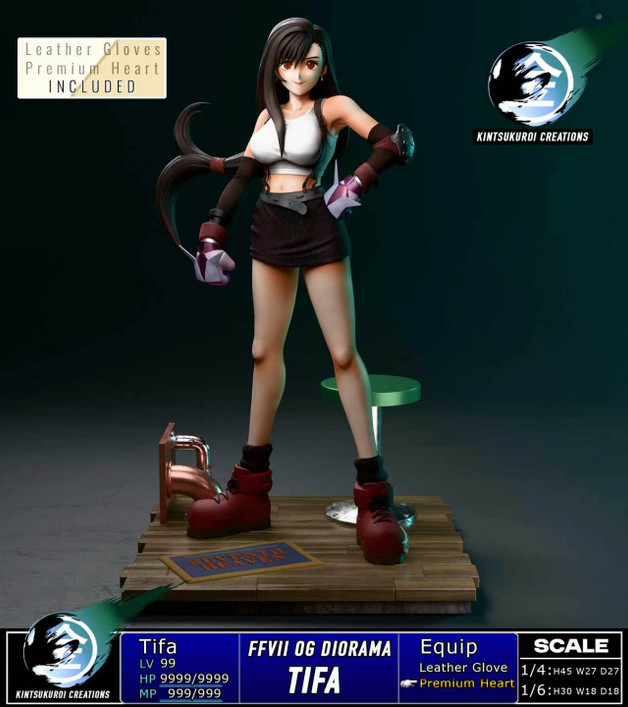 【PRE-ORDER】Kintsukuroi Creations 1:6/1:4 FFVII TIFA OG