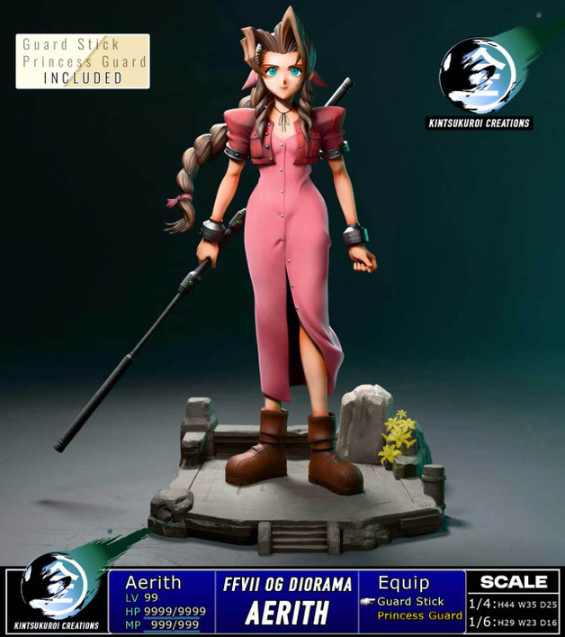 【PRE-ORDER】Kintsukuroi Creations 1:6/1:4 FFVII AERITH OG