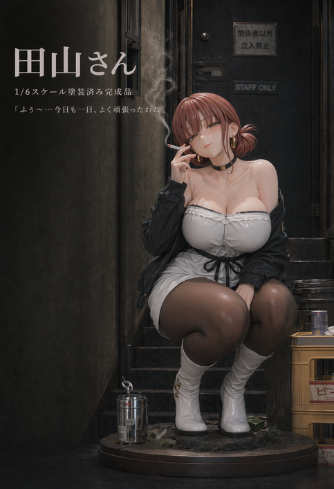 【PRE-ORDER】NV Studio Smoking Behind the Supermarket 1:4 Tayama