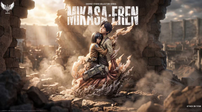 【PRE-ORDER】Saoirse Studio 1:6 Mikasa & Eren hugging
